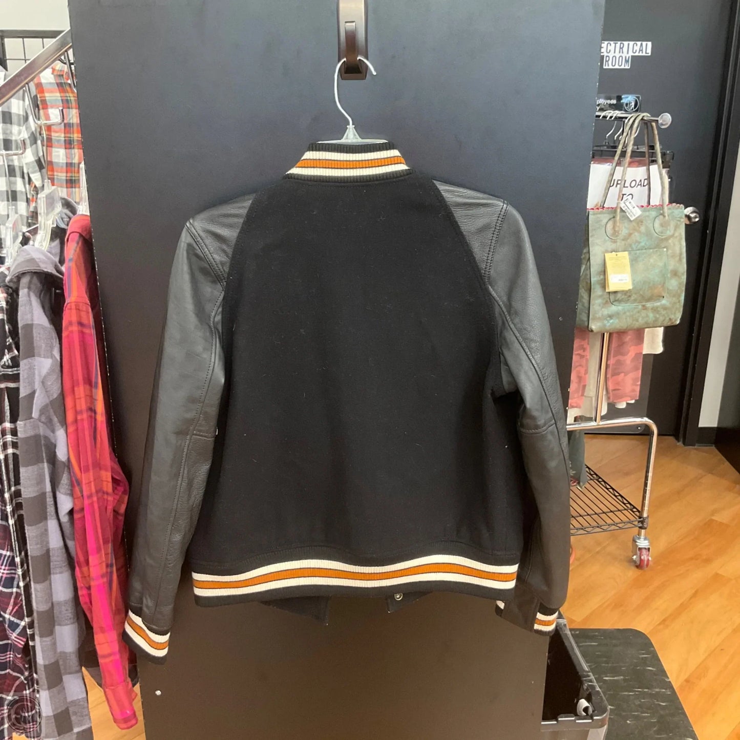 Jacket Designer By Coach In Black, Size: M