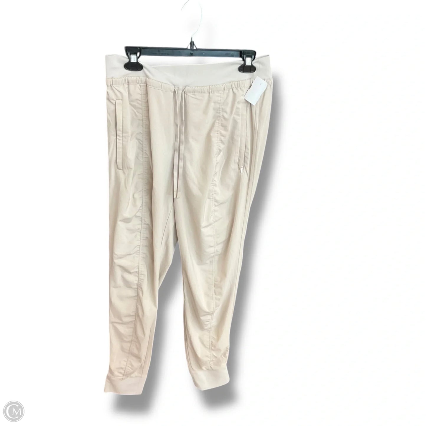 Athletic Leggings By Athleta In Beige, Size: 12