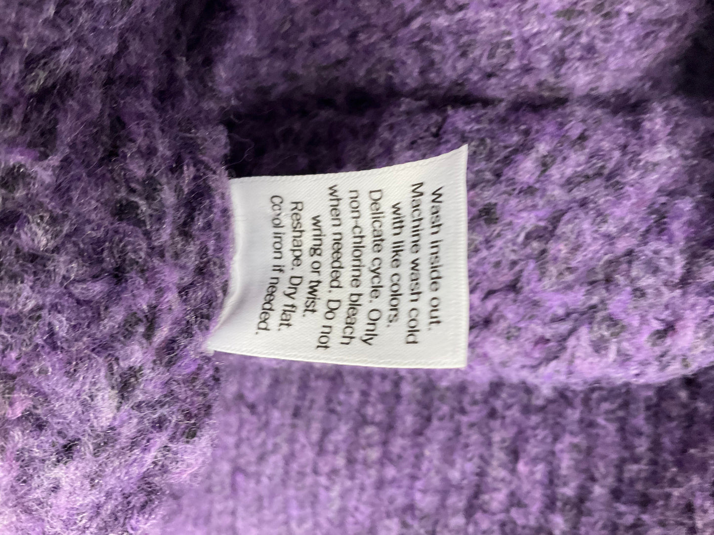 Sweater By Sonoma In Purple, Size: Xl