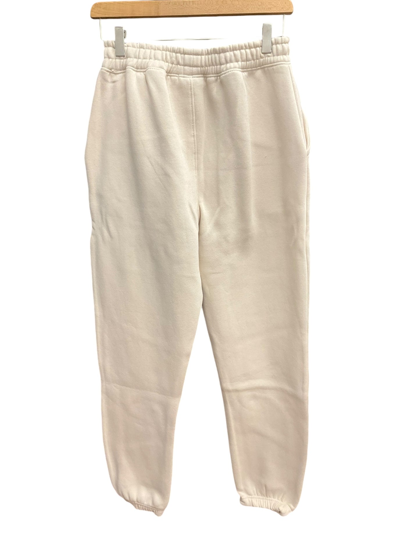 Athletic Pants By Clothes Mentor In Cream, Size: M