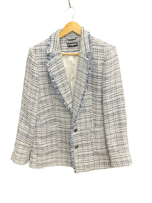 Blazer By Karl Lagerfeld In Blue, Size: L