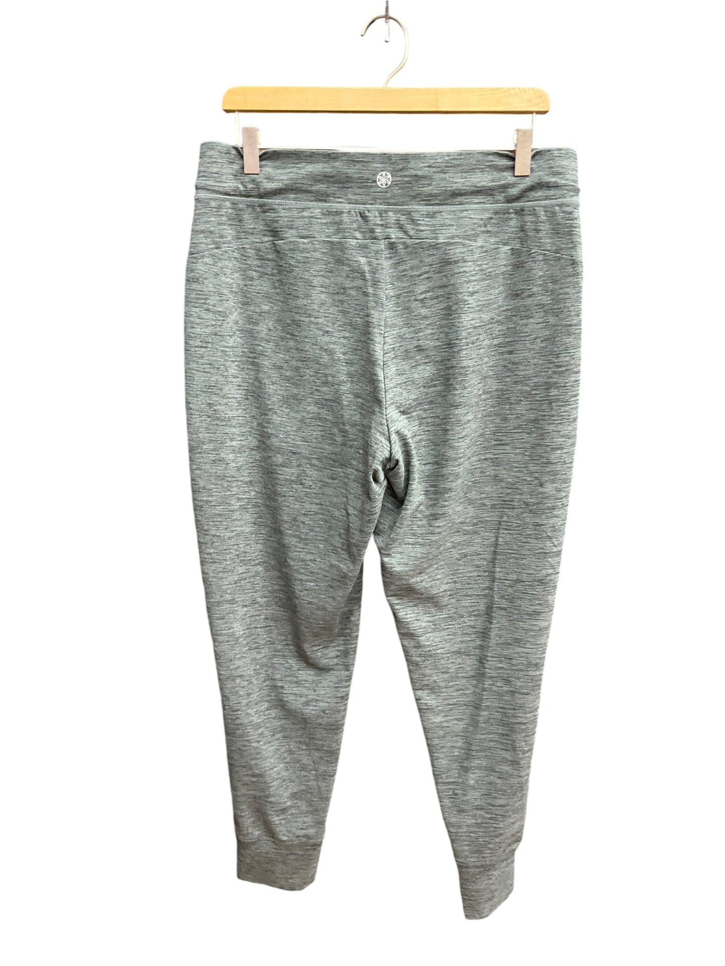 Athletic Pants By Gaiam In Grey, Size: L