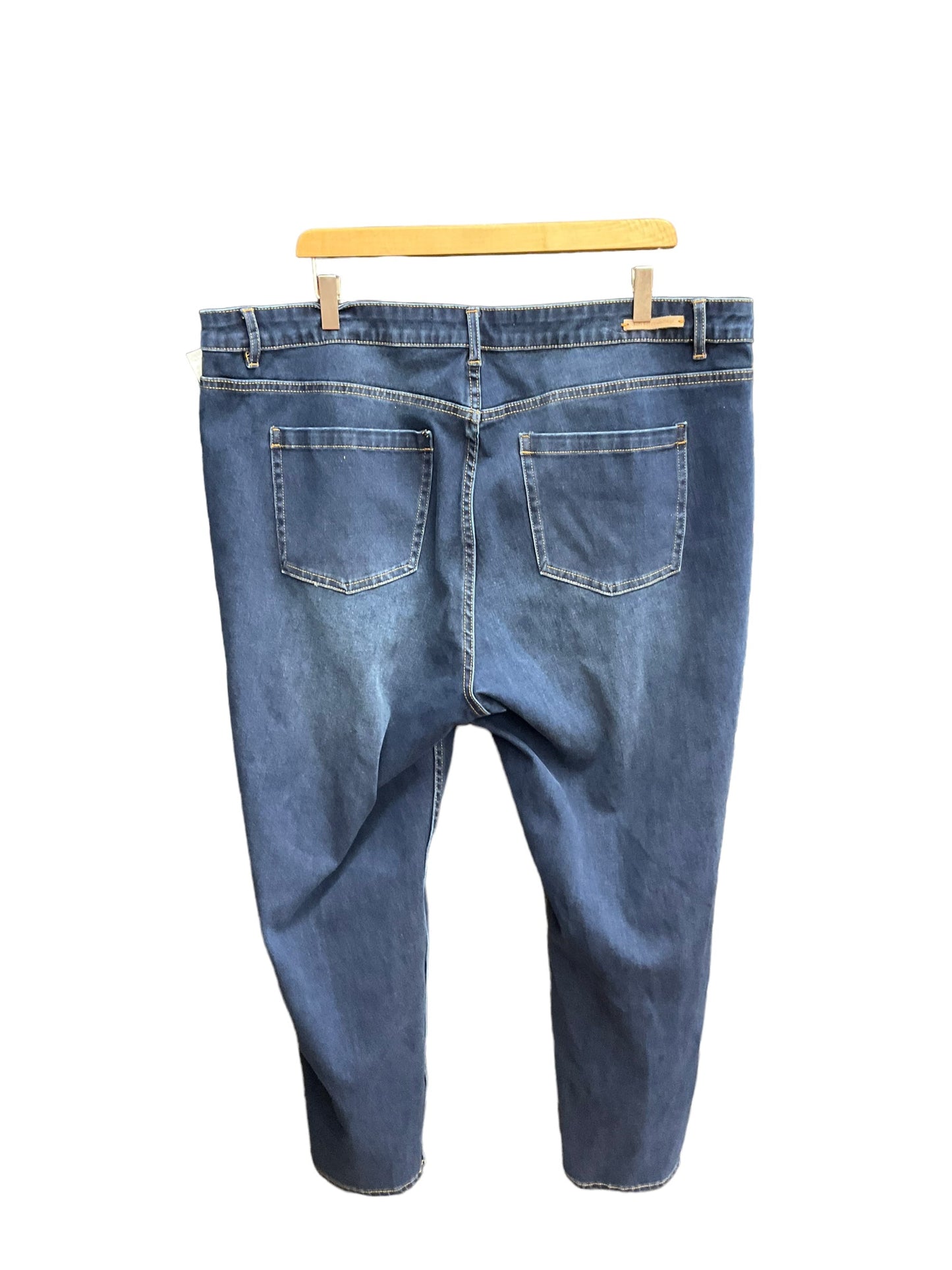 Jeans Skinny By Soft Surroundings In Blue Denim, Size: 20