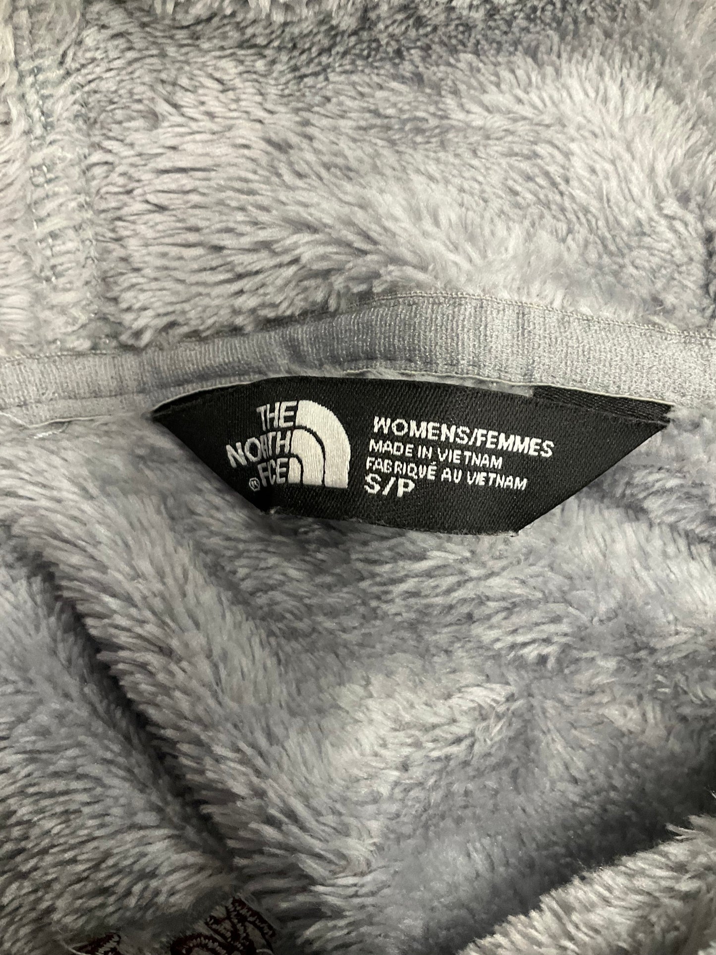 Grey Athletic Top Long Sleeve Hoodie The North Face, Size S