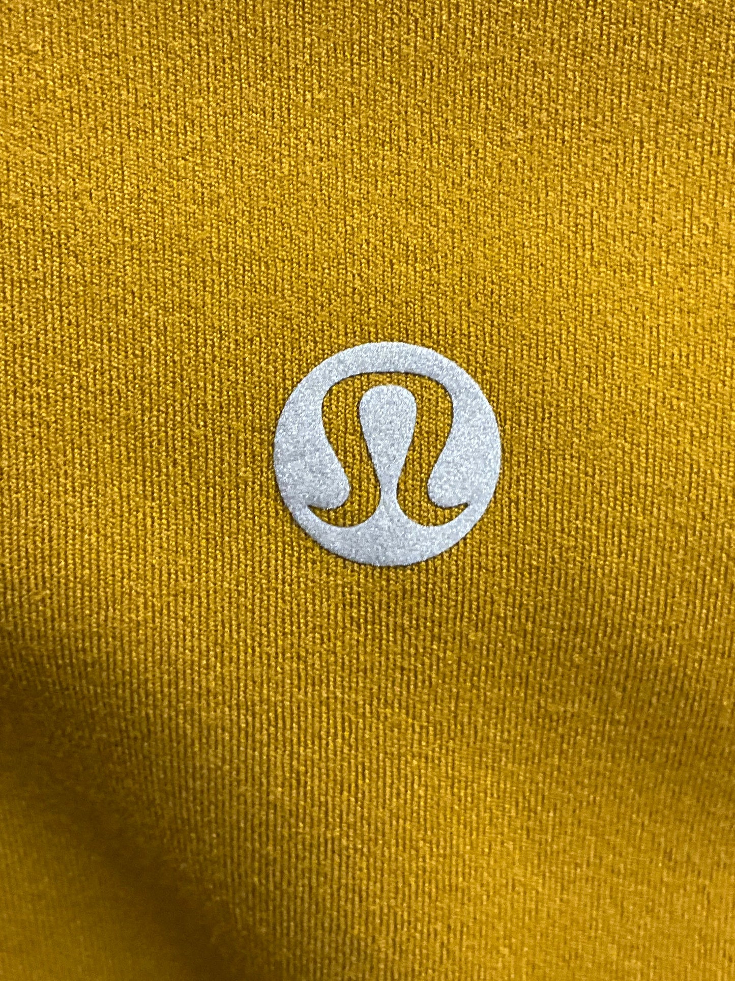 Yellow Athletic Shorts Lululemon, Size S