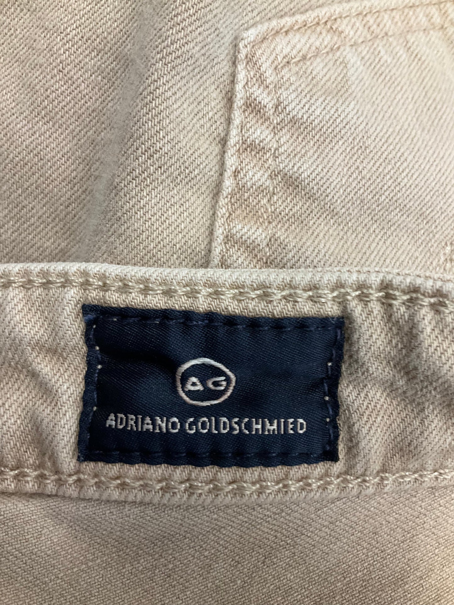 Brown Pants Cargo & Utility Adriano Goldschmied, Size 2