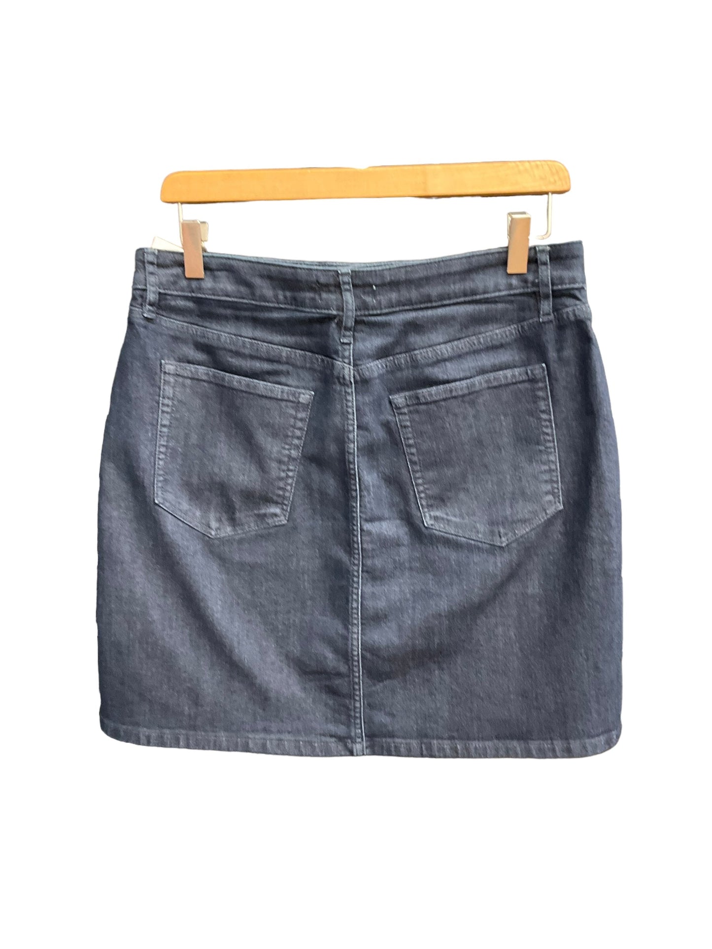Blue Denim Skirt Mini & Short Loft, Size 8