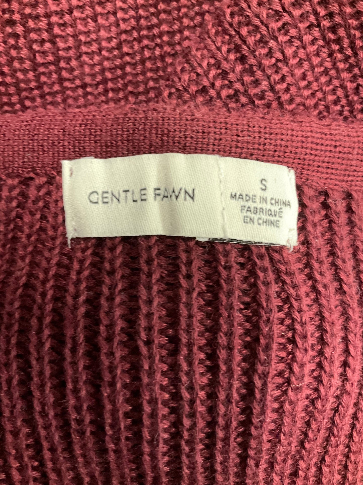 Red Sweater Clothes Mentor, Size S