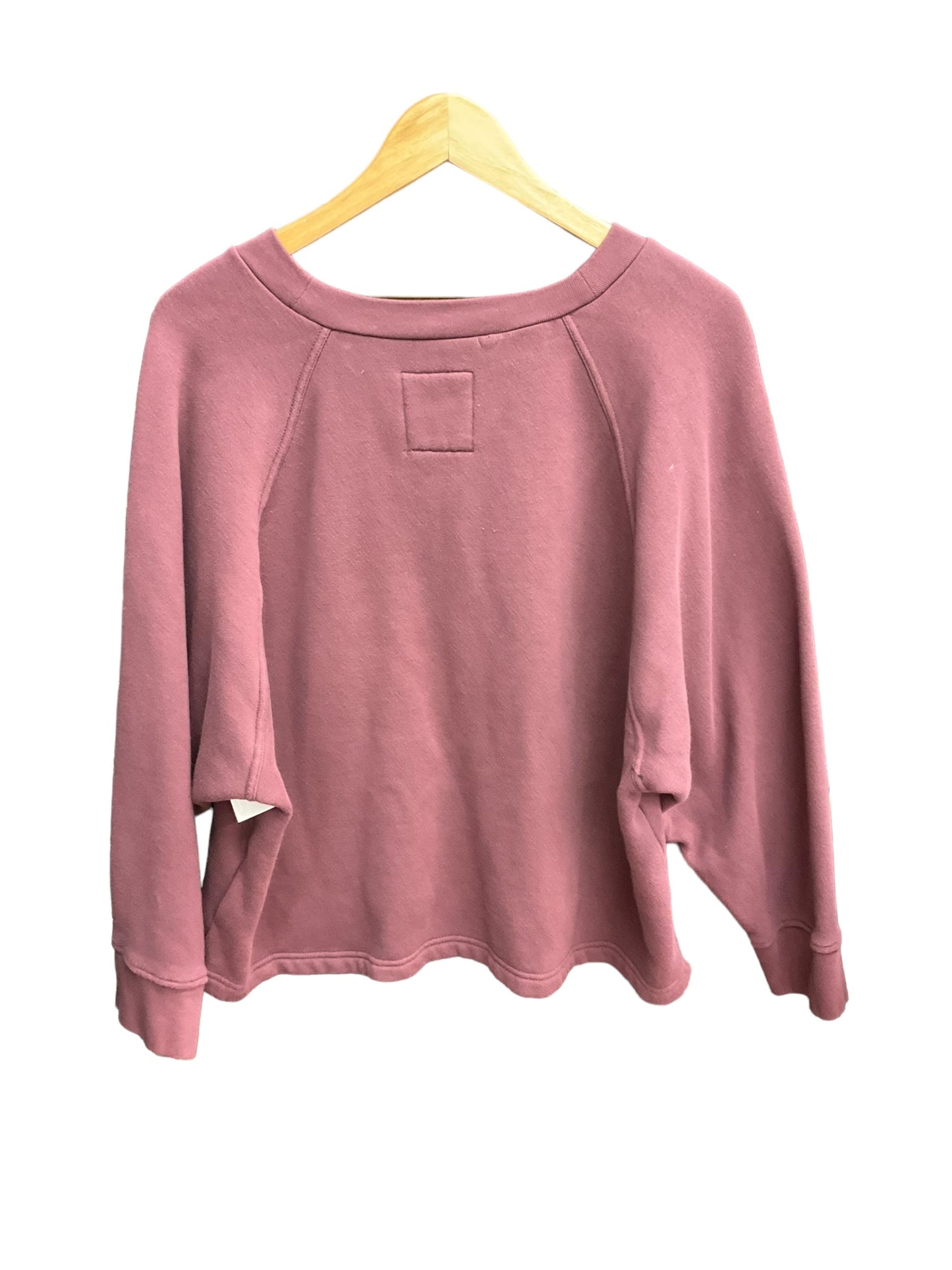 Purple Top Long Sleeve Madewell, Size L