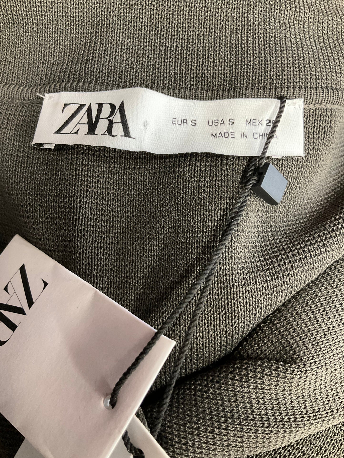 Green Cardigan Zara, Size S