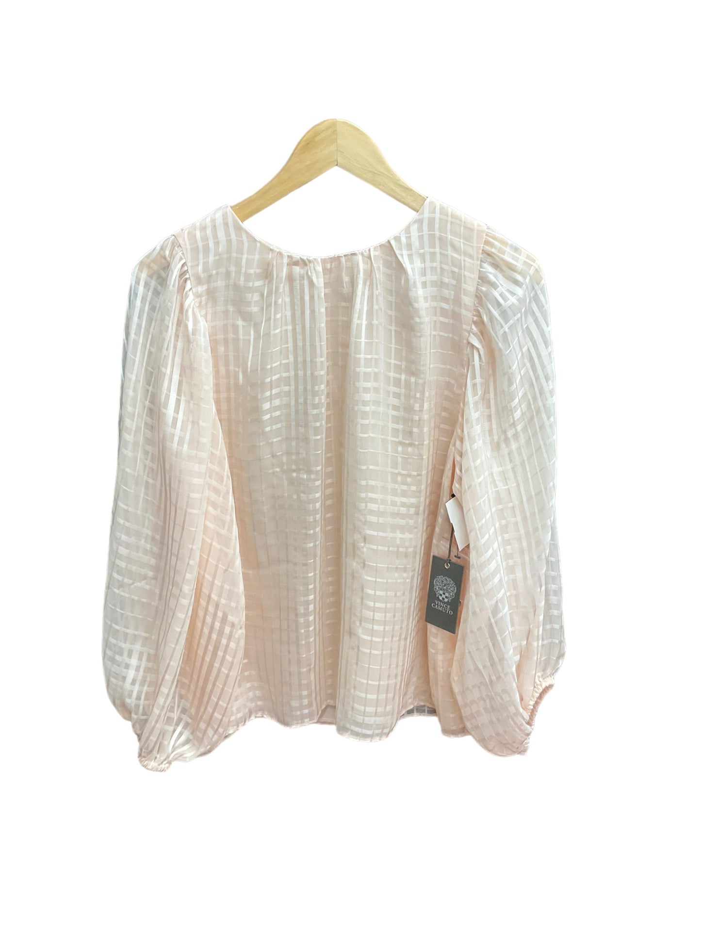 Peach Top Long Sleeve Vince Camuto, Size M