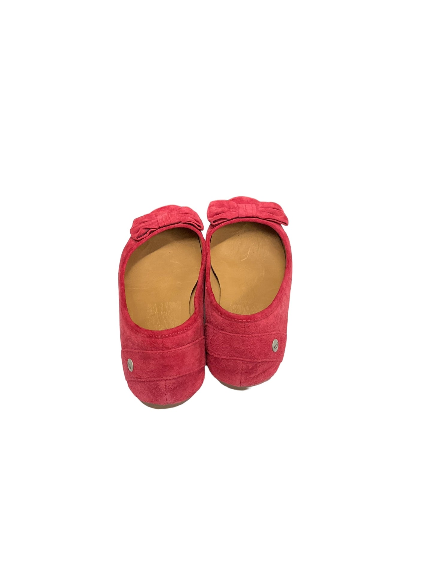 Red Shoes Flats Ugg, Size 8.5