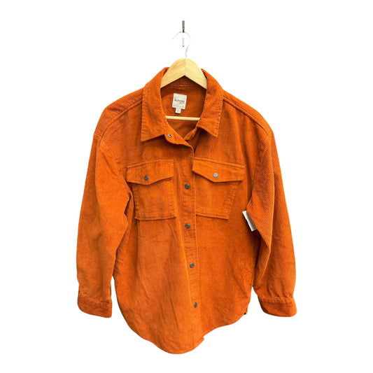 Jacket Other By Kensie In Orange, Size: L