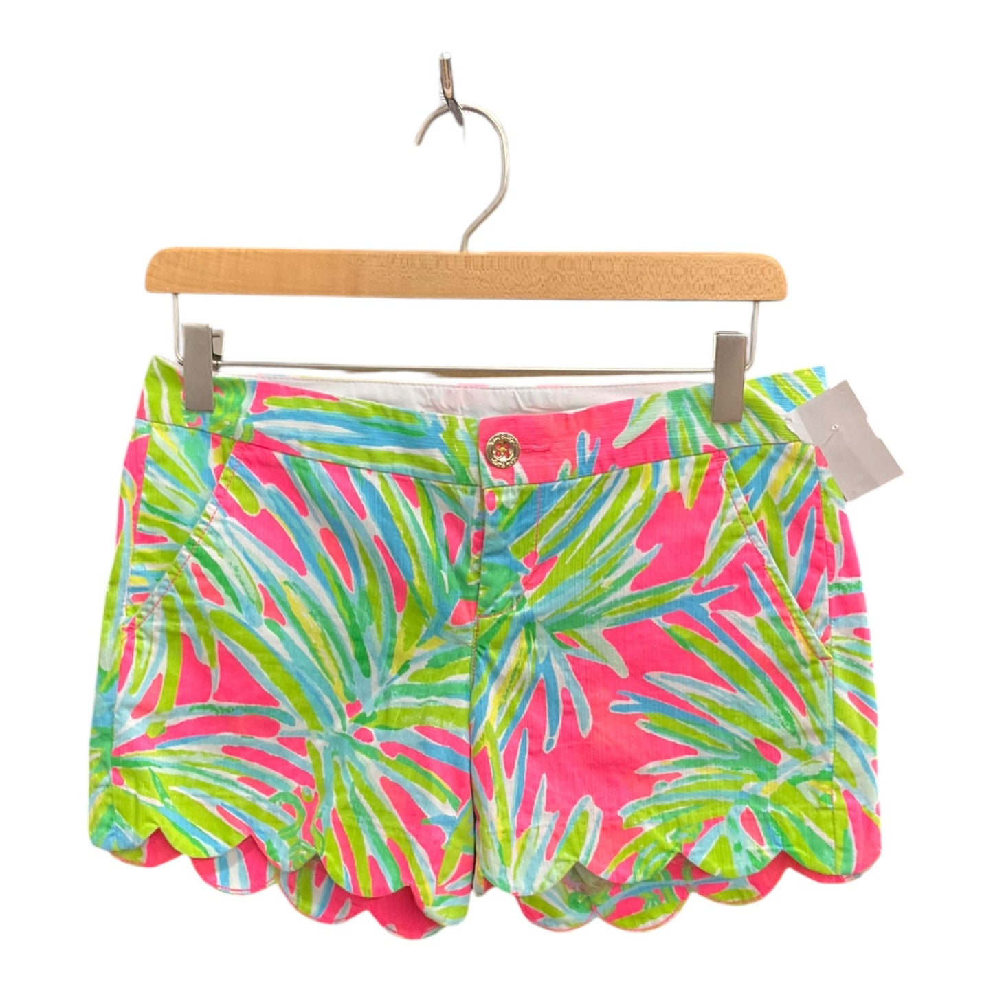 Shorts Designer By Lilly Pulitzer In Tropical Print, Size: 0