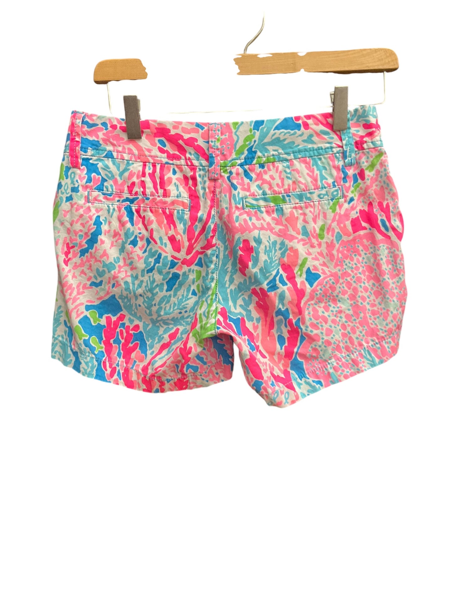 Shorts Designer By Lilly Pulitzer In Multi-colored, Size: 0