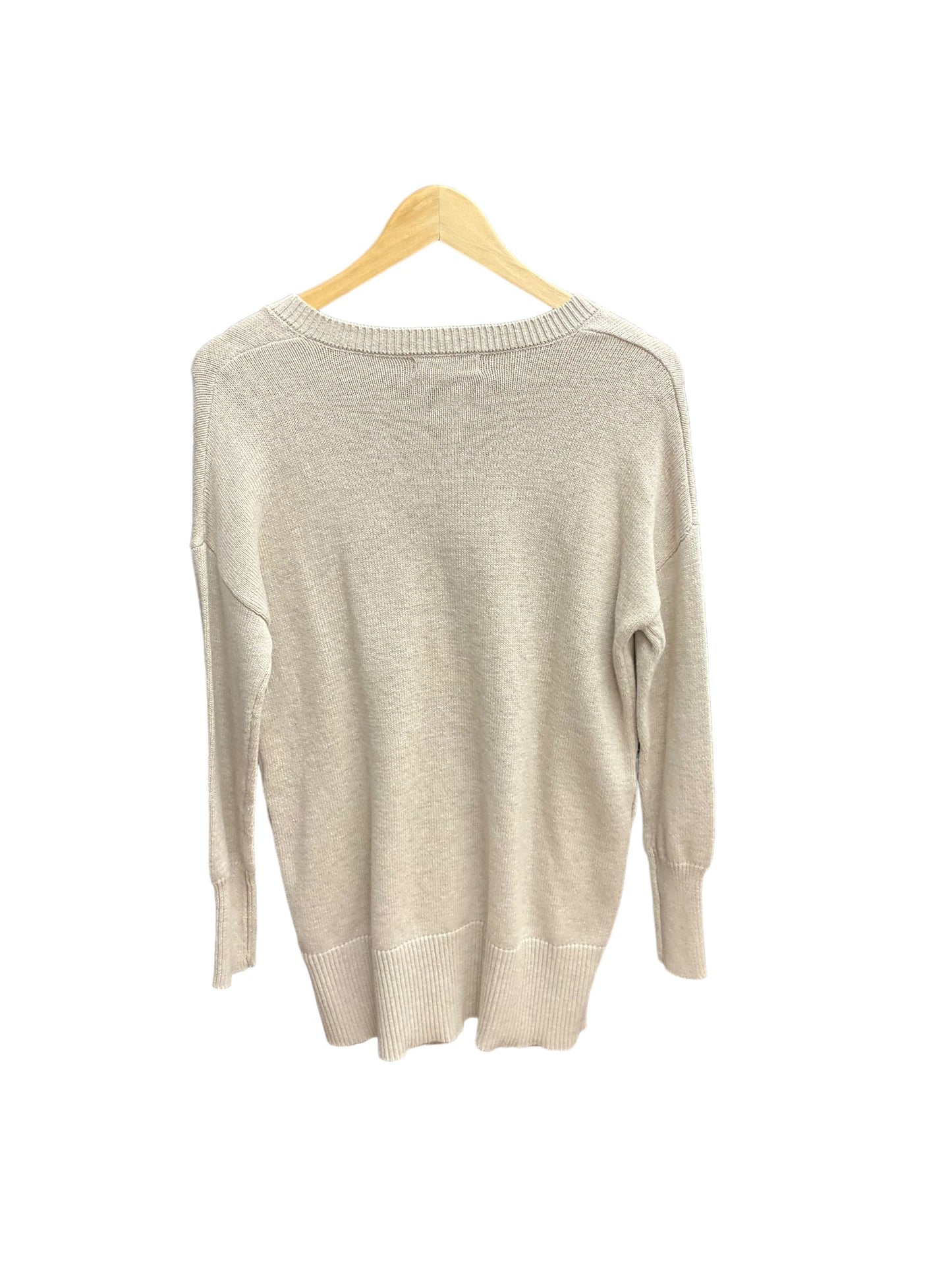 Sweater By Tahari By Arthur Levine In Beige, Size: Xs