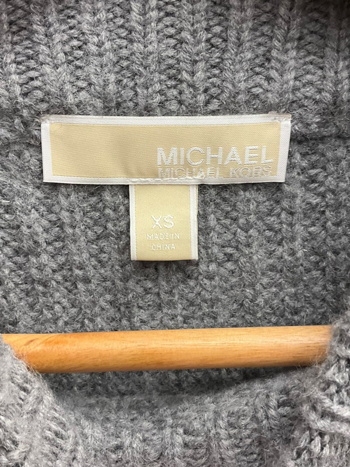 Sweater By Michael By Michael Kors In Grey, Size: Xs