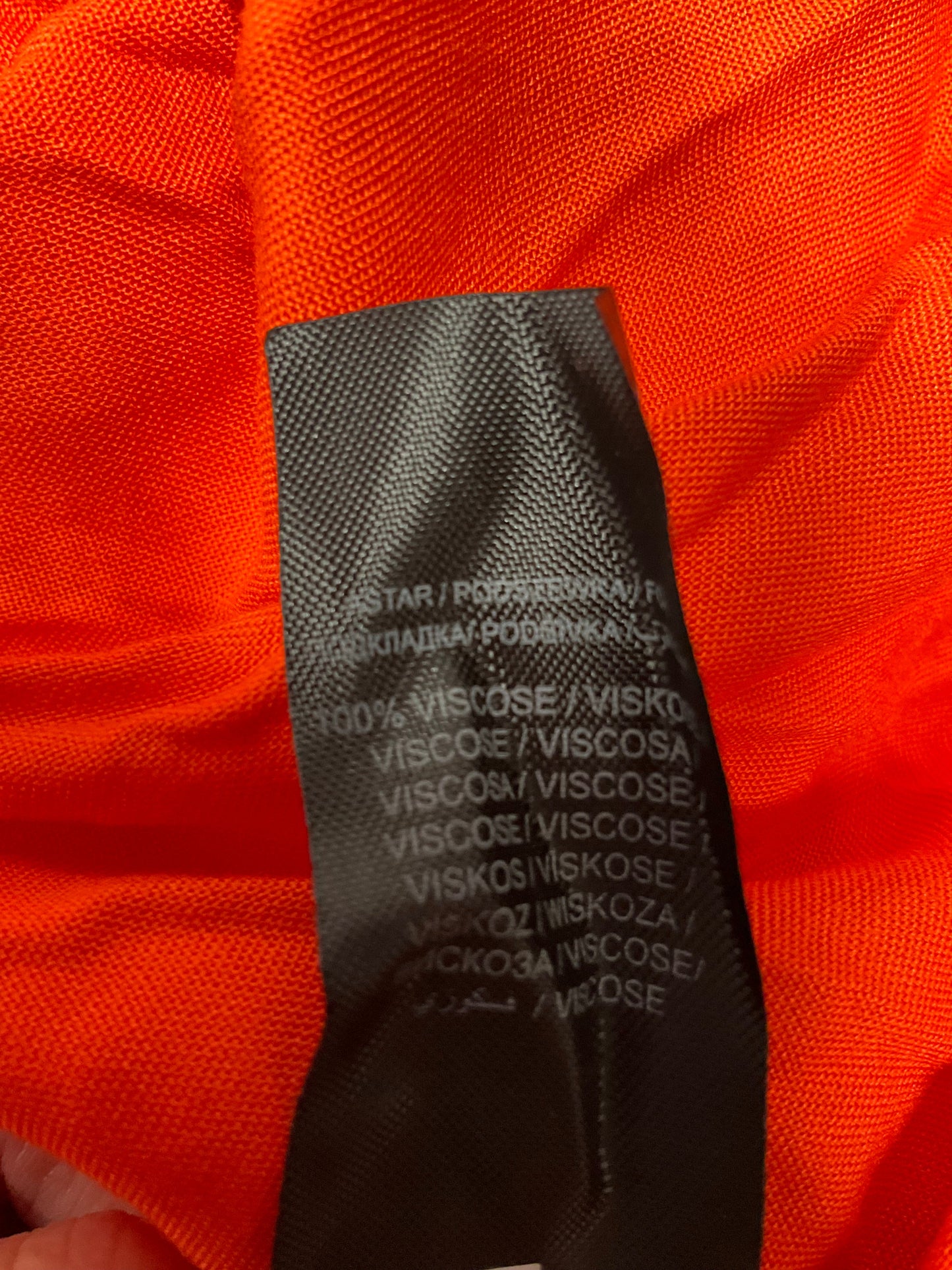 Orange Dress Casual Maxi Clothes Mentor, Size 4x