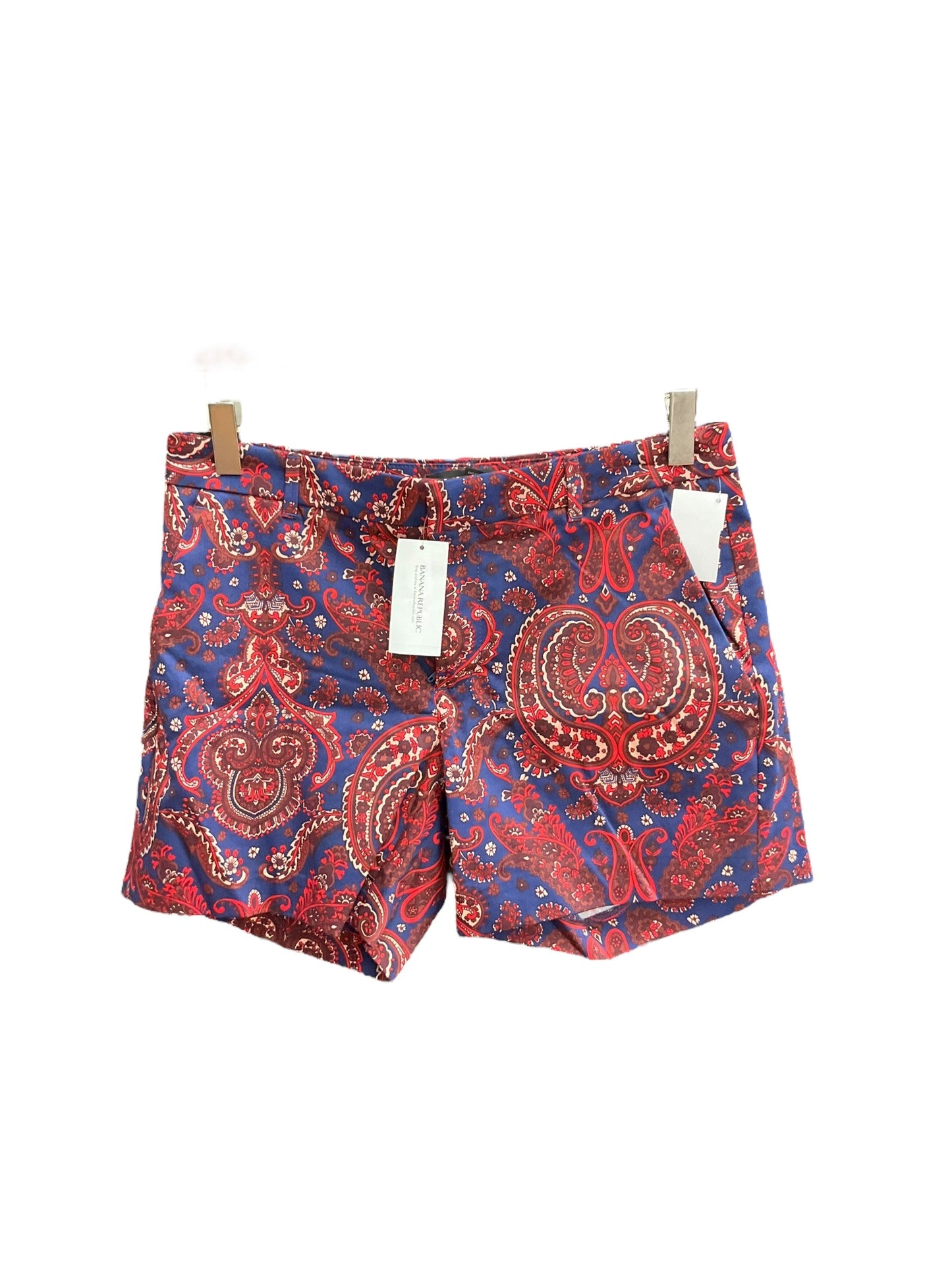 Blue & Red Shorts Banana Republic, Size 0