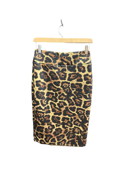 Animal Print Skirt Midi T Tahari, Size 4