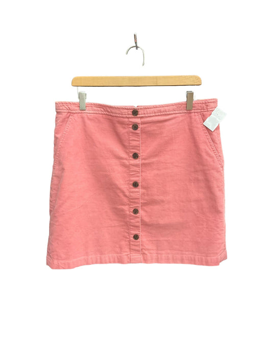 Pink Skirt Mini & Short J. Crew, Size 14