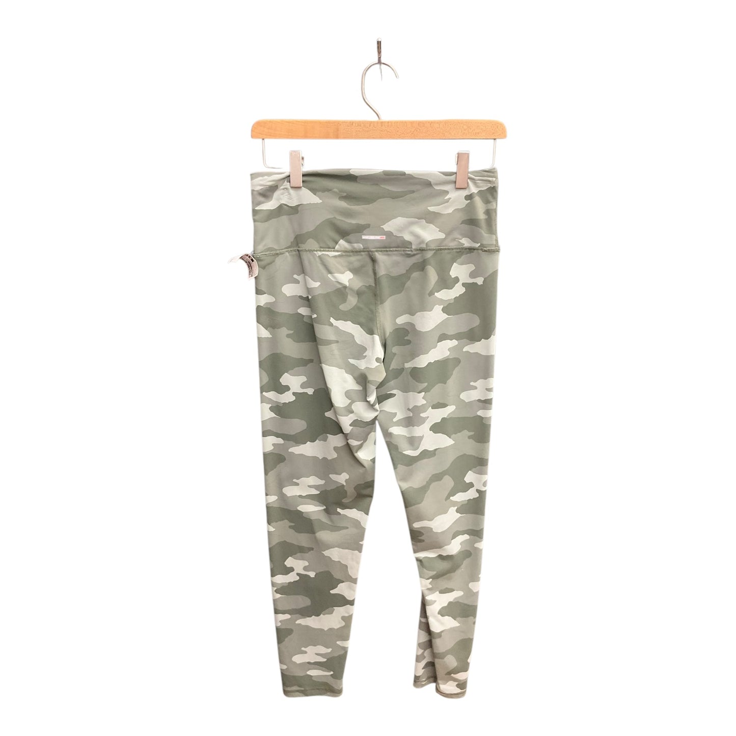 Athletic Leggings By Aerie In Camouflage Print, Size: L