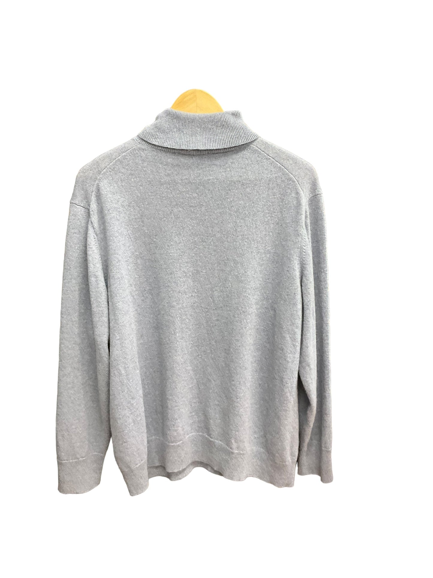 Blue Sweater Cashmere Lafayette 148, Size 1x