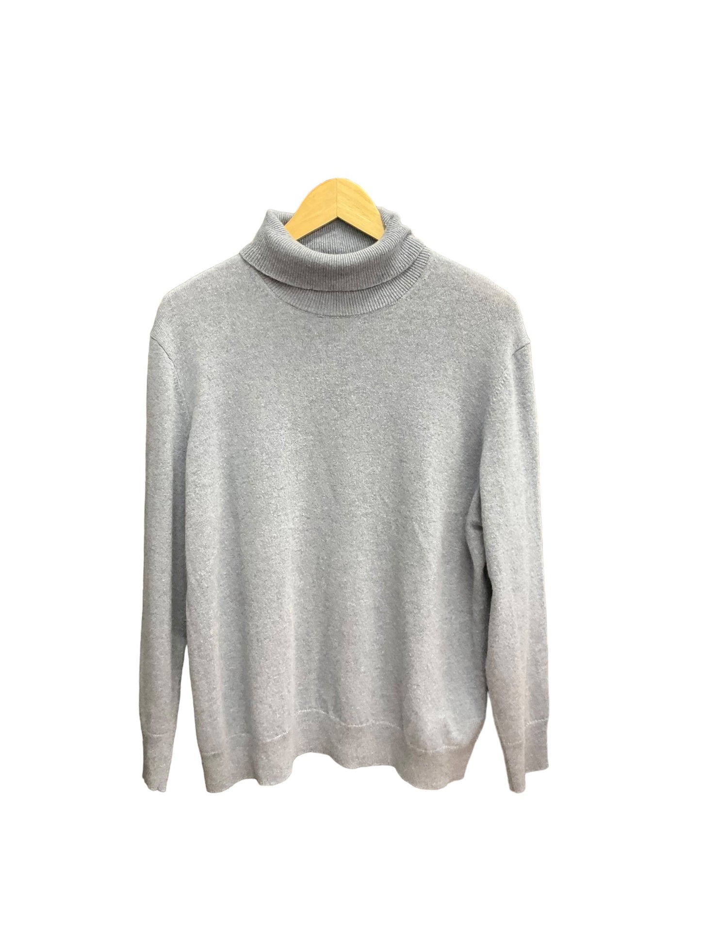 Blue Sweater Cashmere Lafayette 148, Size 1x