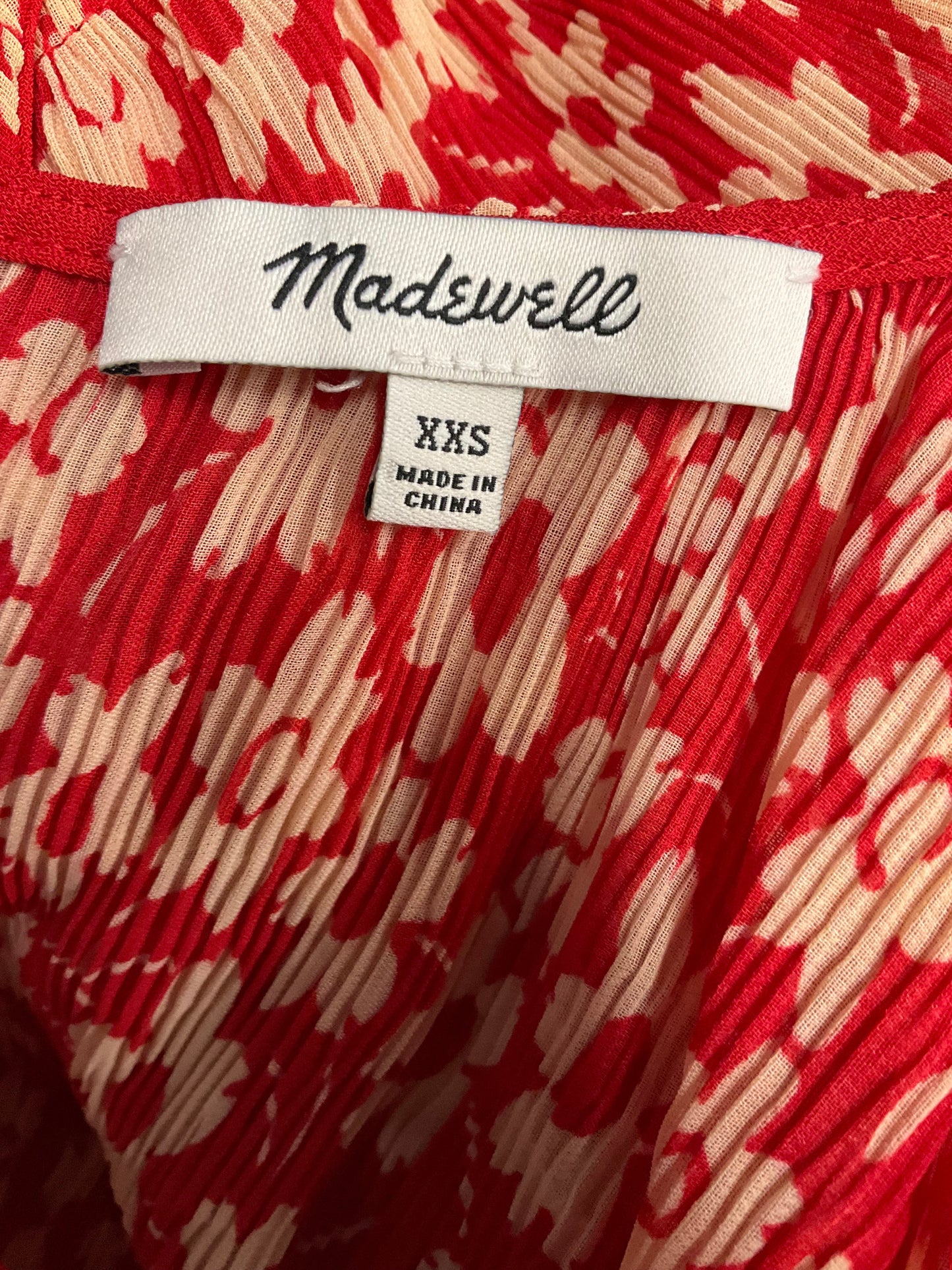 Top Short Sleeve By Madewell  Size: Xxs