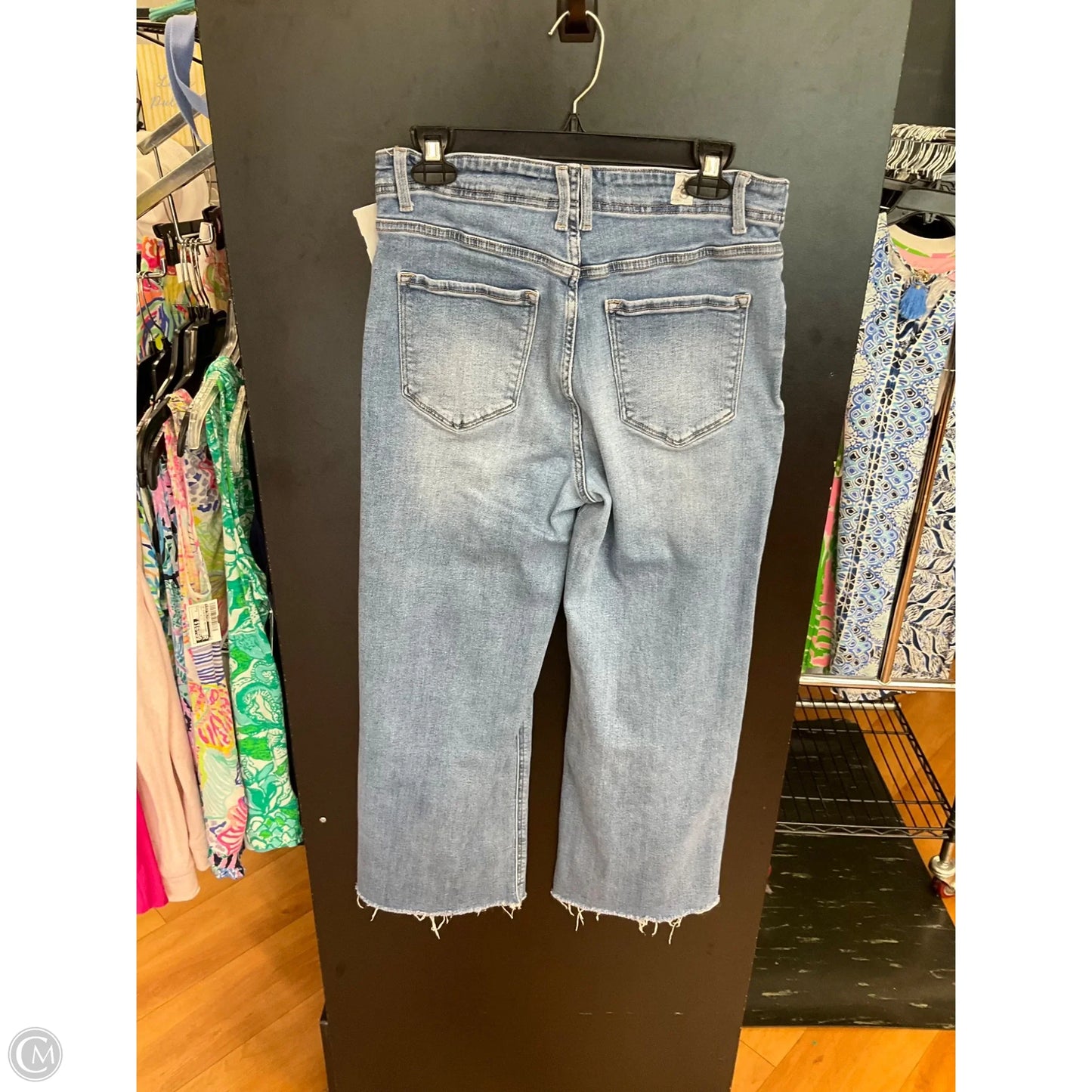 Jeans Wide Leg By Altard State In Blue Denim, Size: 8