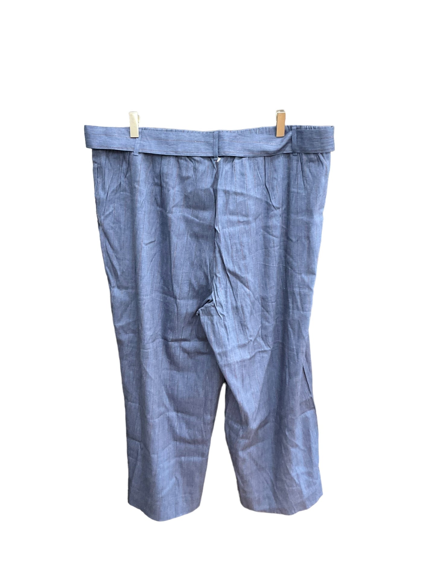 Blue Pants Cropped J. Jill, Size 18