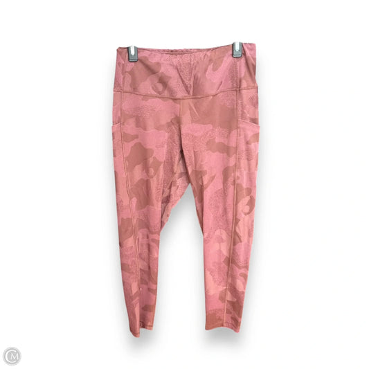 Athletic Leggings By The North Face In Camouflage Print, Size: Xl
