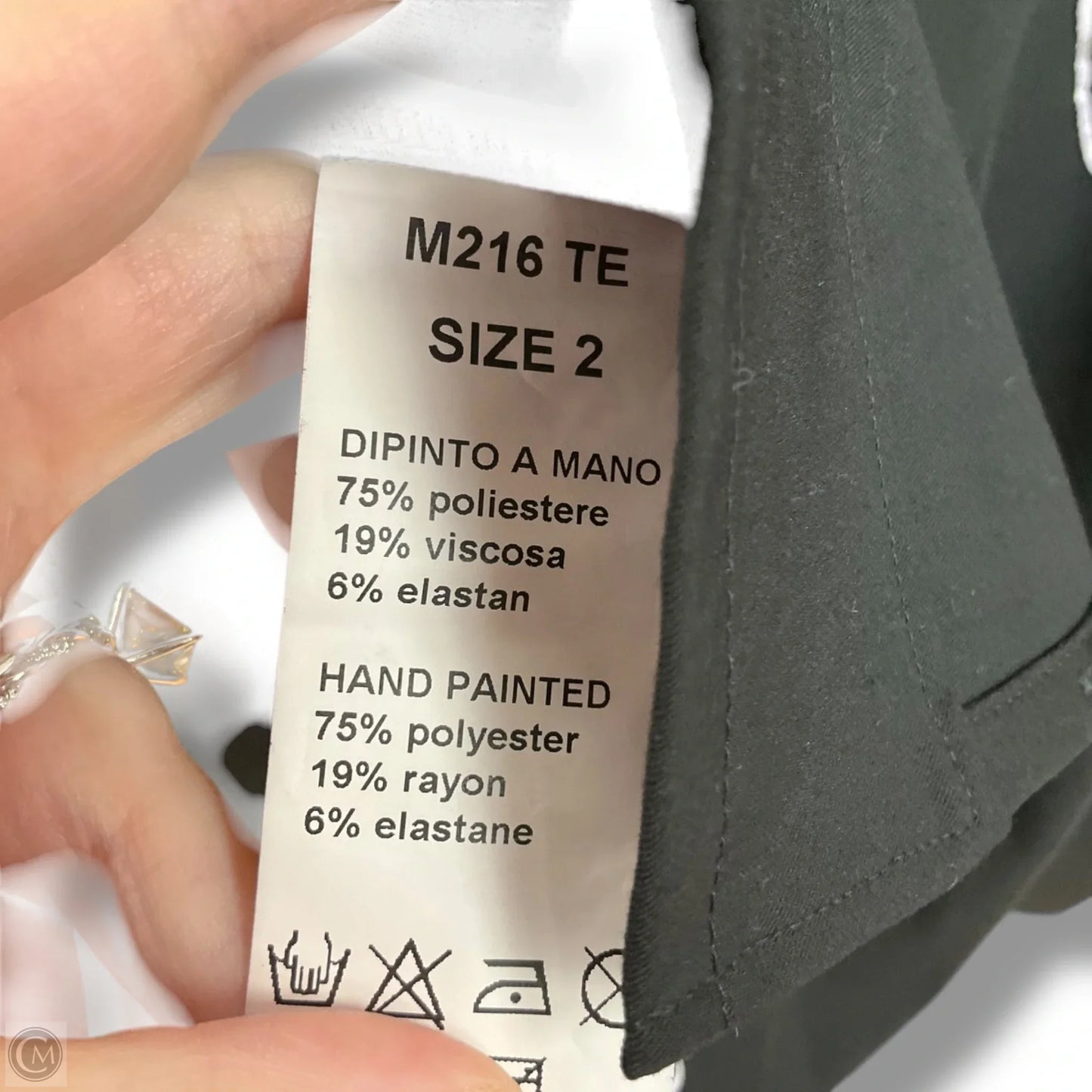 Blazer By Maria Calderara In Black & White, Size: Xs