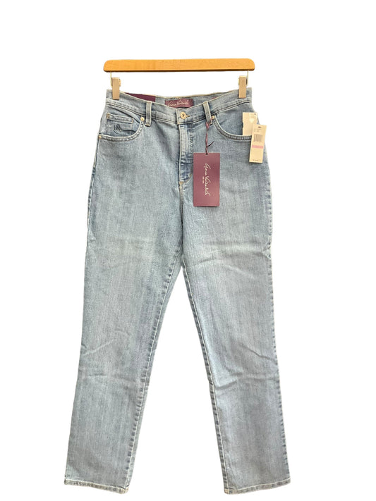 Blue Denim Jeans Straight Gloria Vanderbilt, Size 6