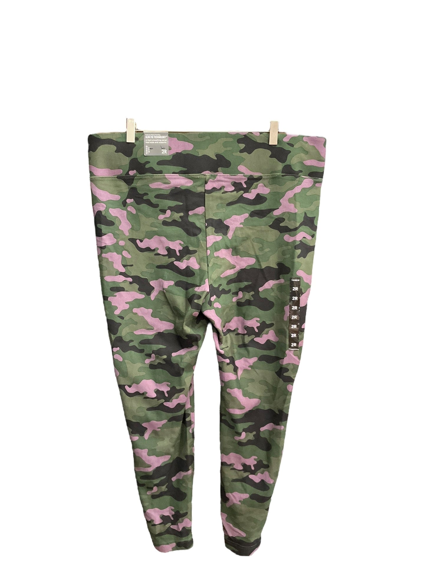 Camouflage Print Pants Leggings Torrid, Size 20
