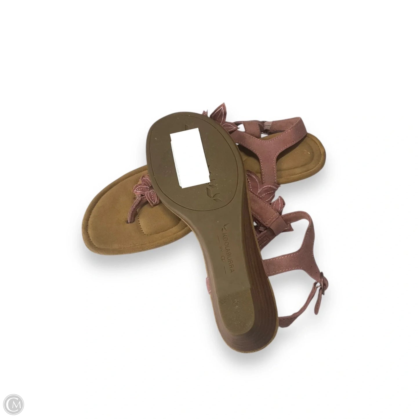 Sandals Flats By Koolaburra By Ugg In Pink, Size: 8.5