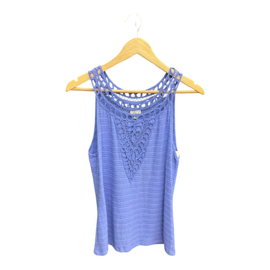 Top Sleeveless By Anthropologie In Periwinkle, Size: M