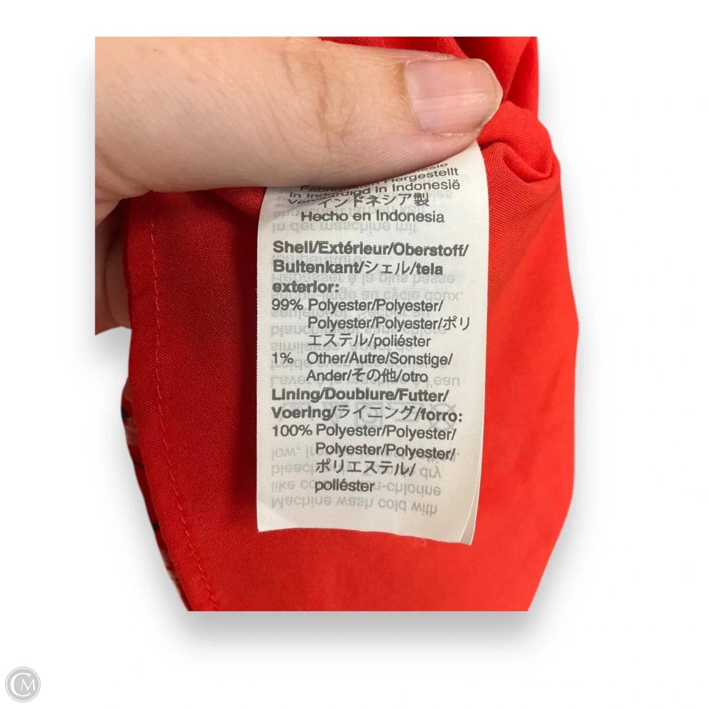 Top 3/4 Sleeve By Madewell In Red, Size: Xs