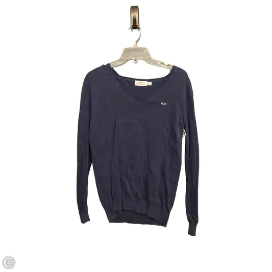 Top Long Sleeve By Vineyard Vines In Navy, Size: S