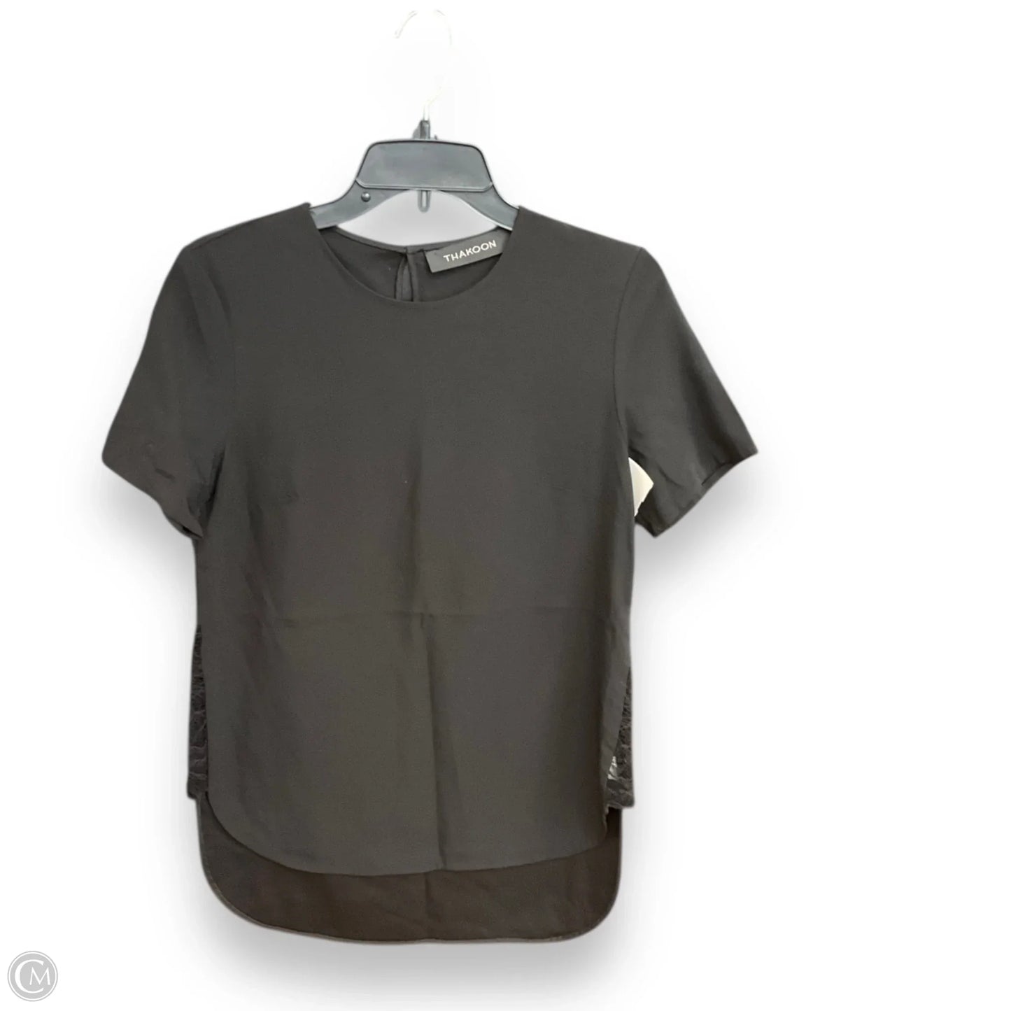 Tunic Short Sleeve By Thakoon In Black, Size: S