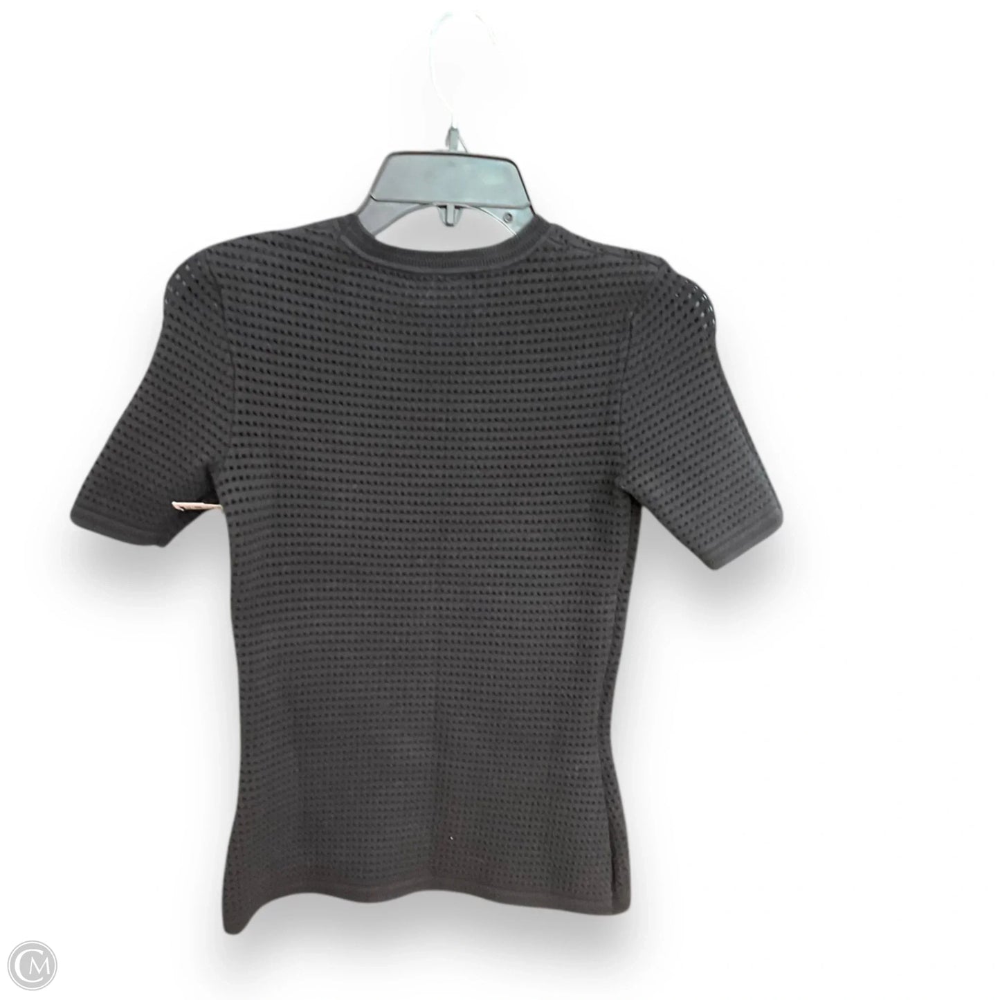 Top Short Sleeve By Yigal Azrouel In Black, Size: Xs