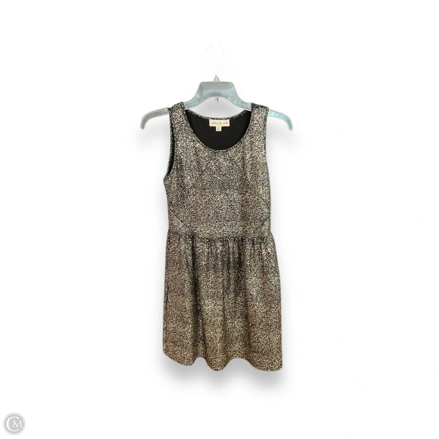 Dress Party Short By Olive And Oak In Black & Gold, Size: Xs