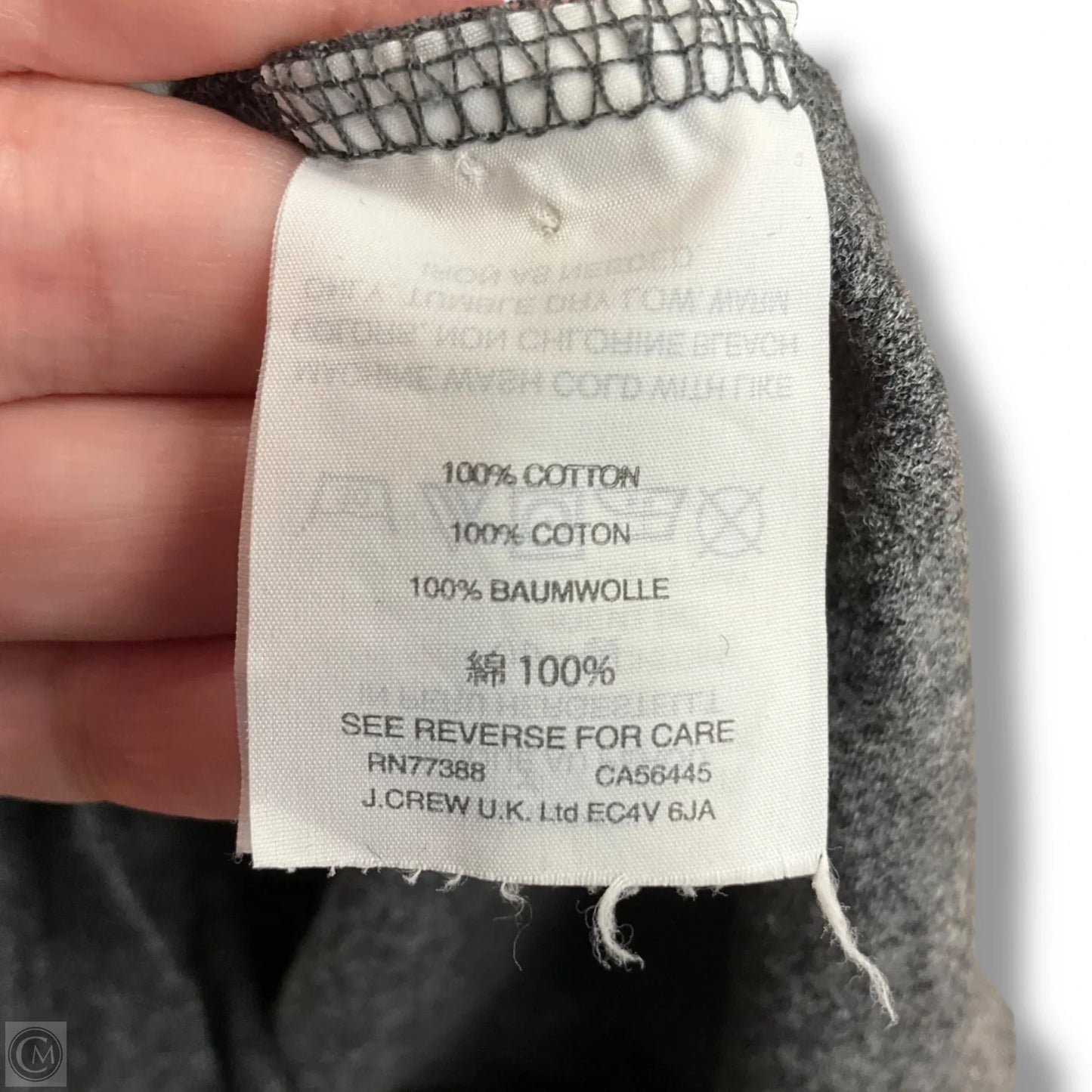 Dress Casual Short By Madewell In Grey, Size: S