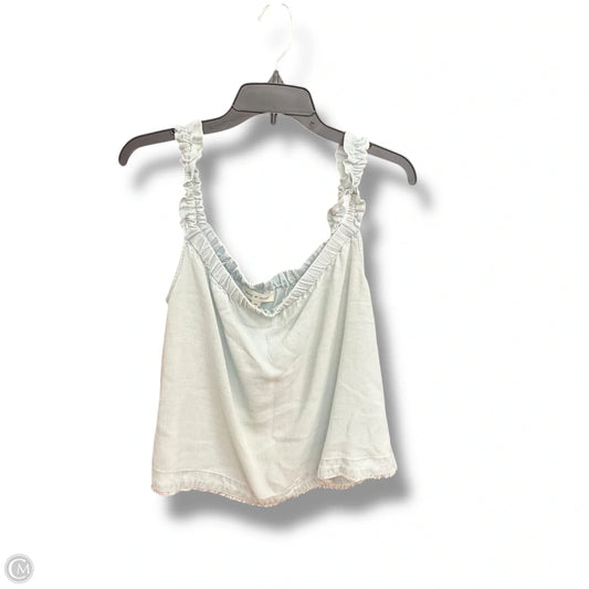 Top Sleeveless By Cloth & Stone In Blue, Size: M
