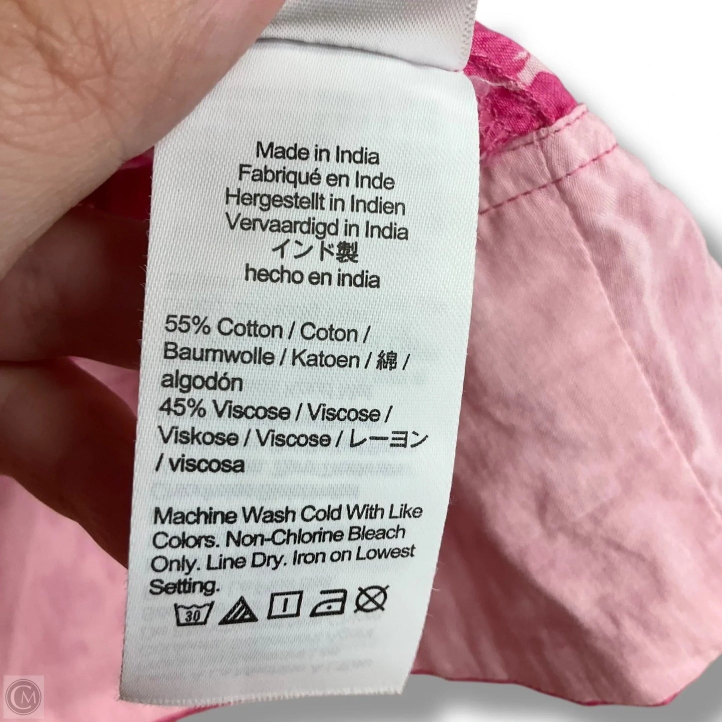 Top Sleeveless By J. Crew In Pink, Size: M