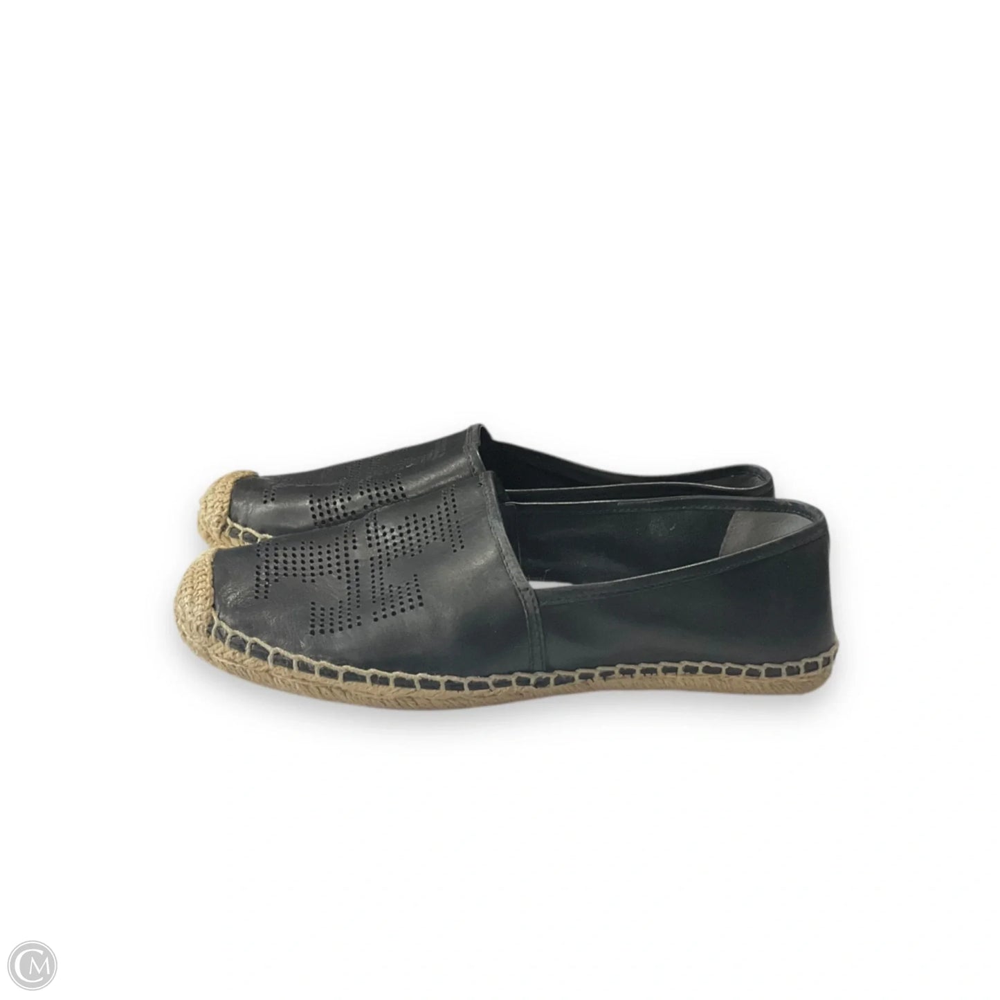 Shoes Designer By Tory Burch In Black & Cream, Size: 7.5