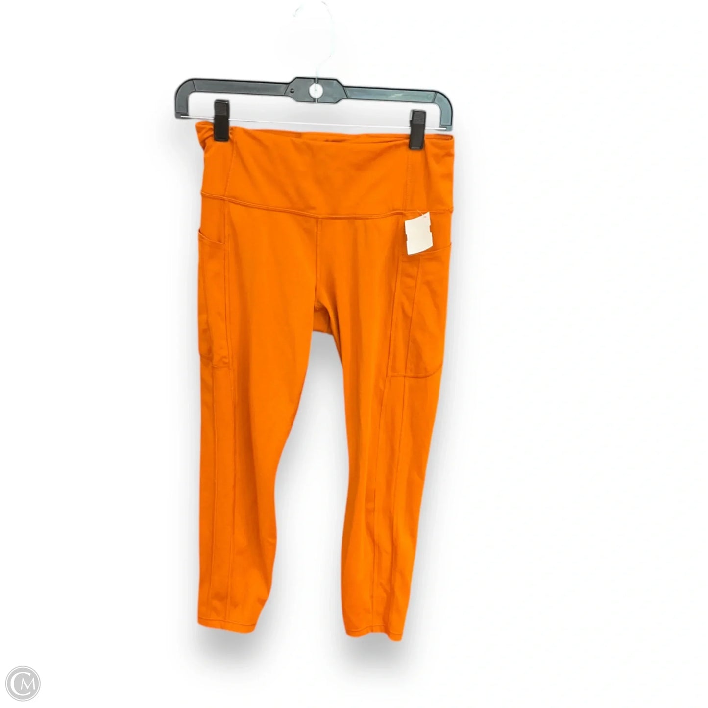 Athletic Capris By Athleta In Orange, Size: M