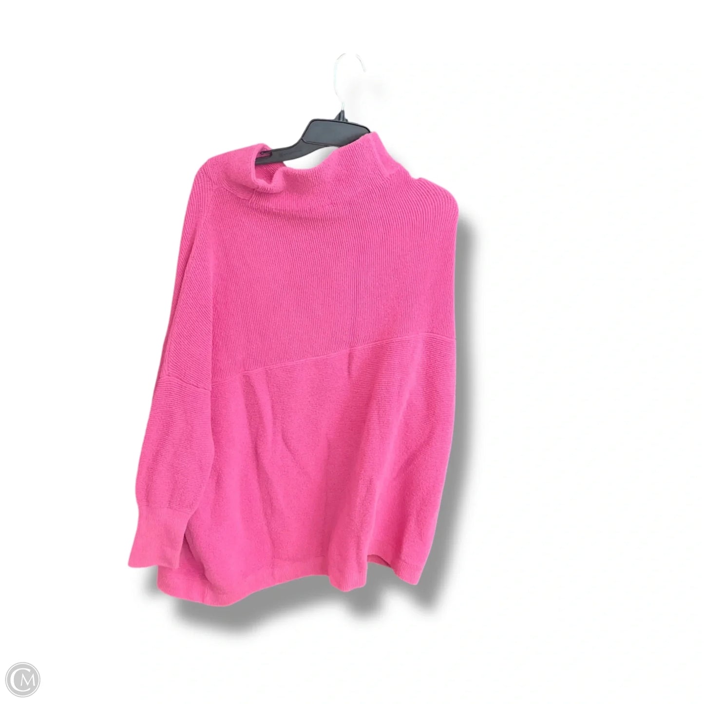 Top Long Sleeve By Free People In Pink, Size: S