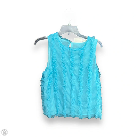 Top Sleeveless By Maeve In Blue, Size: S