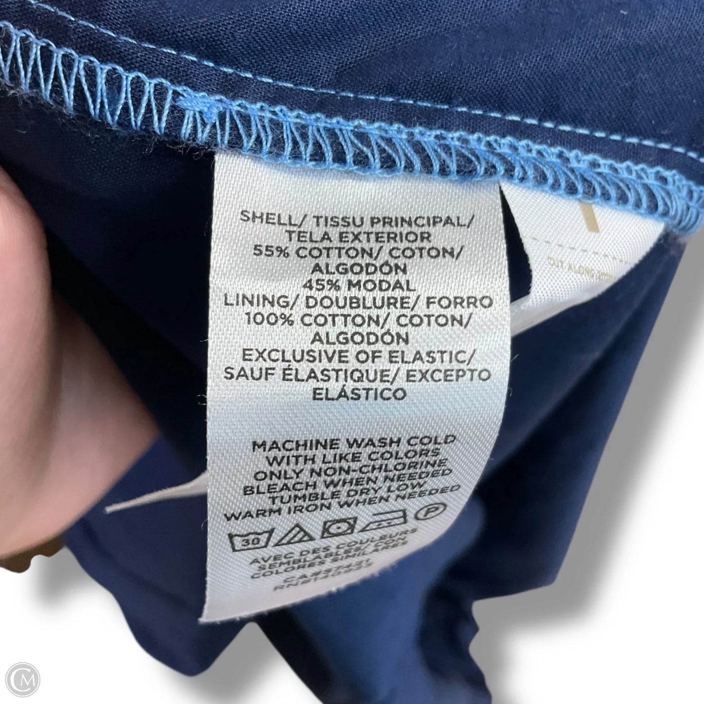 Dress Casual Maxi By Loft In Blue, Size: S